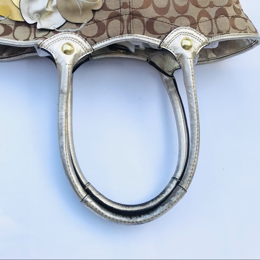 Coach authentic Signature Bleeker Floral bag - Picture 11 of 15